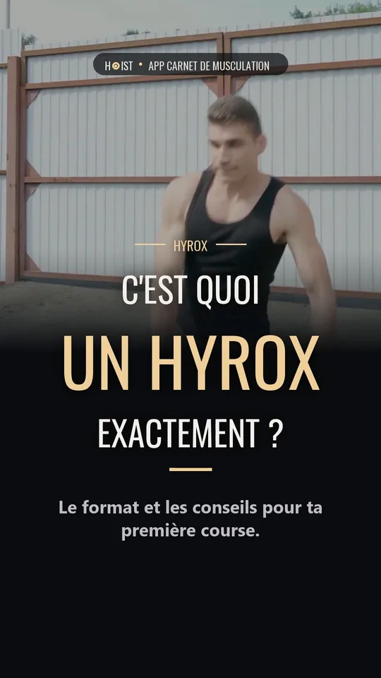 Premier Hyrox : le format de la course et les conseils pour bien débuter